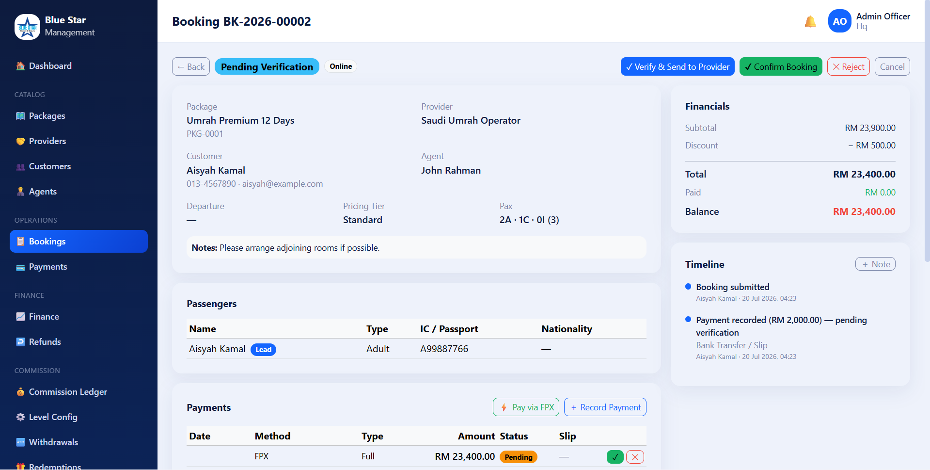 Custom Travel Agent Management System — image 4