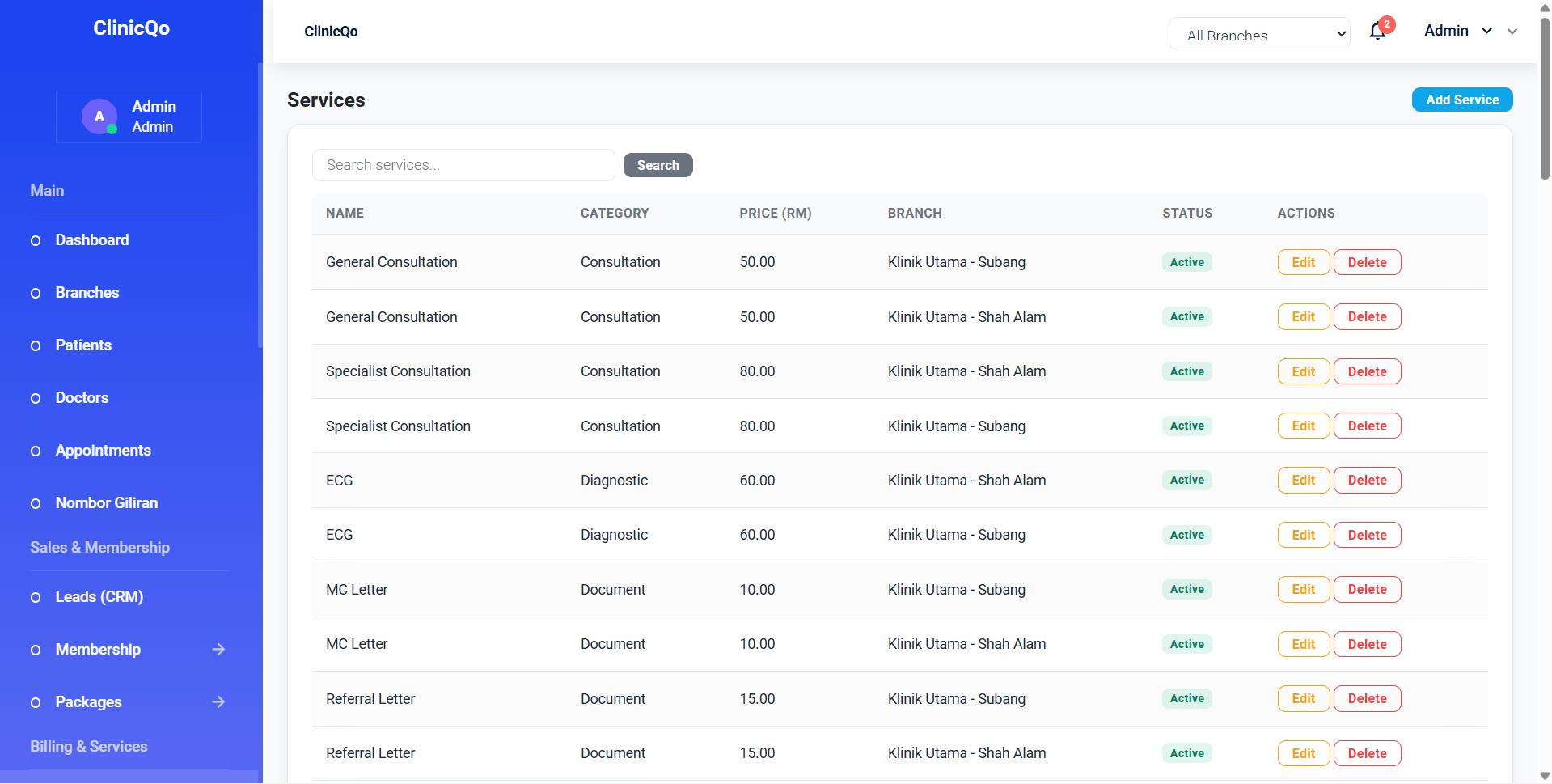 Custom Multi-Branch Clinic Management System — image 7