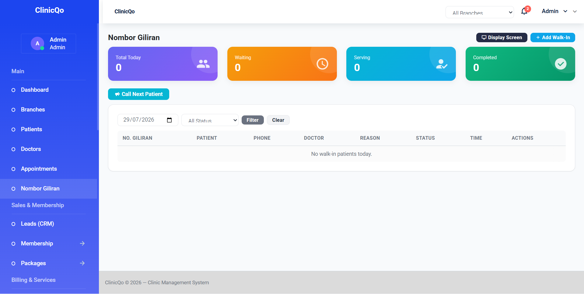 Custom Multi-Branch Clinic Management System — image 5