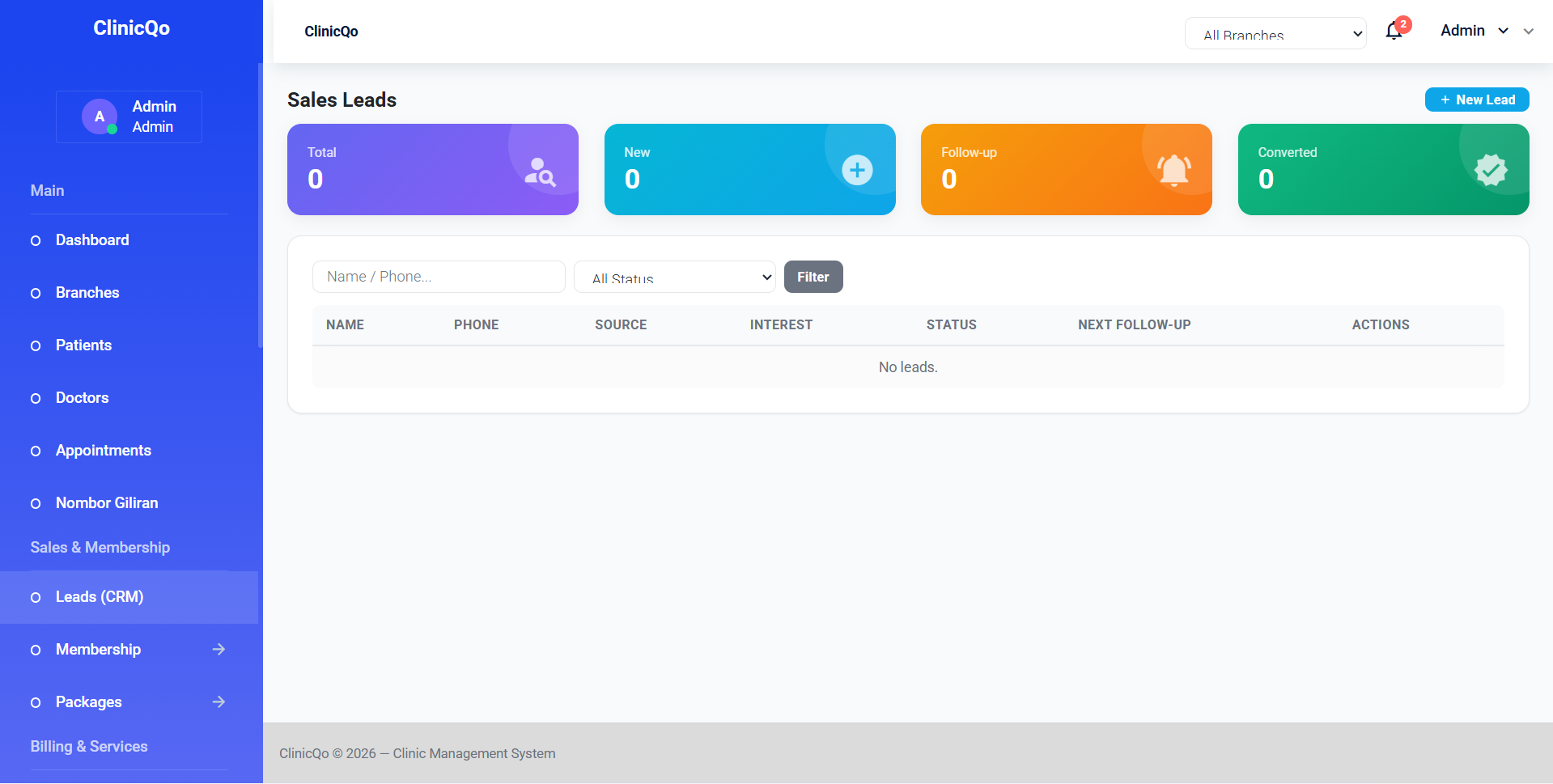 Custom Multi-Branch Clinic Management System — image 6
