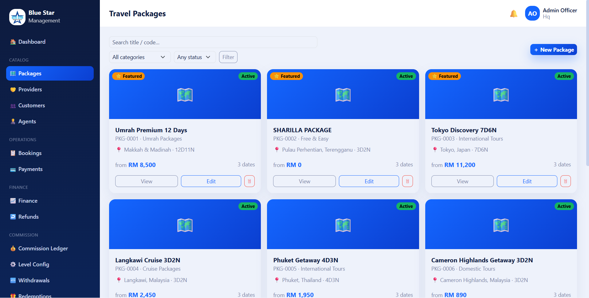 Custom Travel Agent Management System — image 2